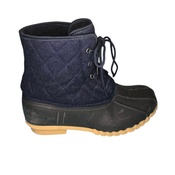 Sociology Shoes - Sociology Quilted Lace-Up Boots